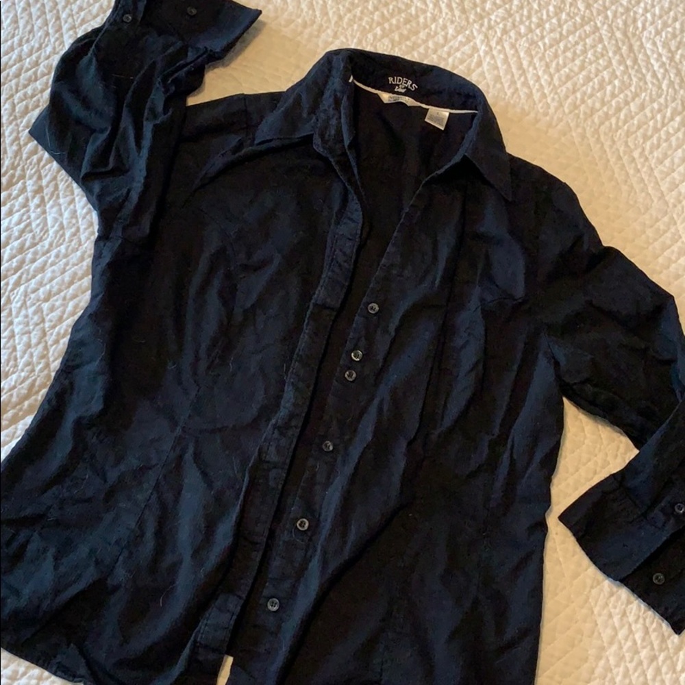 3/4 sleeve button down